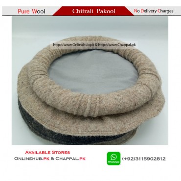 HUNZA PAKOOL PURE WOOL ROUND CAP