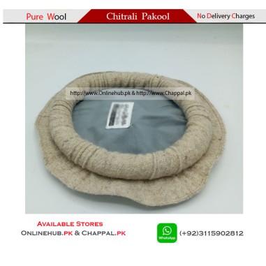 WINTER PAKOOL Of HUNZA VALLEY PURE WOOLEN CAP 