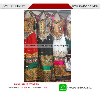Afghani peshawari women dress TFD015