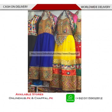 peshawari traditional girls dress TFD016