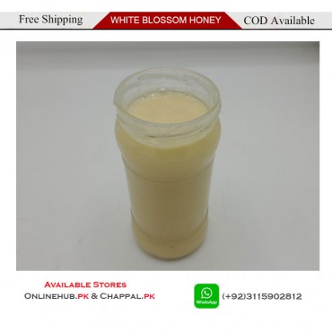 BUY ONLINE WHITE BLOSSOM HONEY PURE AND PREMIUM QUALITY