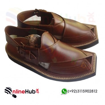 BROWN COLOR KAPTAAN SANDAL LATEST NEW DESIGN FASHION KHERI 