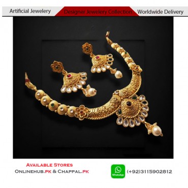 NECKLACE DESIGN EARRINGS DESIGN JHUMKA EARRINGS 