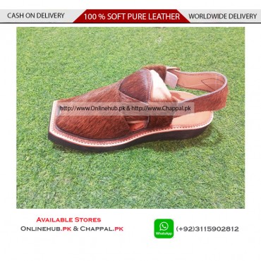 PESHAWARI CHAPPAL DOUBLE SOLE IMRAN WEARING KAPTAAN CHAPPAL