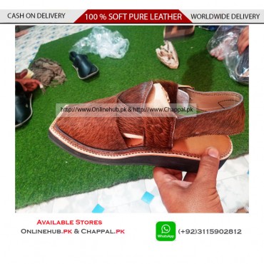 PESHAWARI CHAPPAL DOUBLE SOLE IMRAN WEARING KAPTAAN CHAPPAL