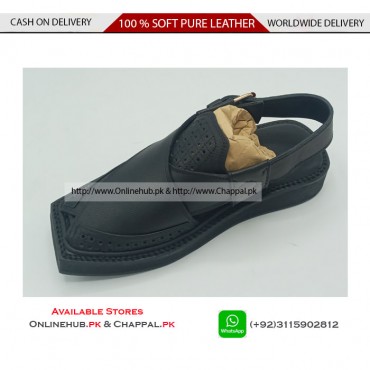 CAPTAIN CHAPPAL KHAN KHERI PURE LEATHER