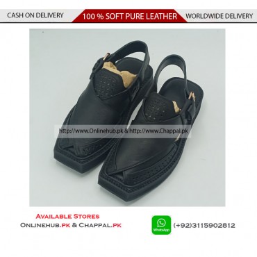 CAPTAIN CHAPPAL KHAN KHERI PURE LEATHER