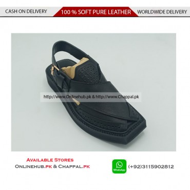 CAPTAIN CHAPPAL KHAN KHERI PURE LEATHER