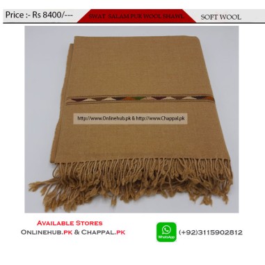 BROWN AND BLACK MEN'S SHAWLS KASHMIRI SHAWLS