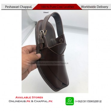 LEATHER CHAPPALS FOR MEN IN INDIGO COLOR ONLINE 