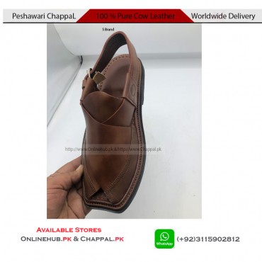 DESI CHAPPAL PESHAWARI KHERI  IN PURE LEATHER 