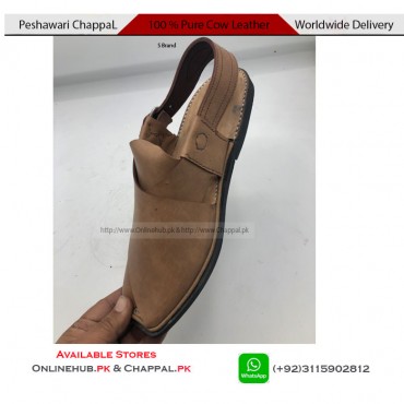 BUY GENUINE LEATHER KHERI CHAPPAL ONLINE PESHAWARI