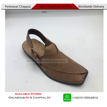 BUY GENUINE LEATHER KHERI CHAPPAL ONLINE PESHAWARI