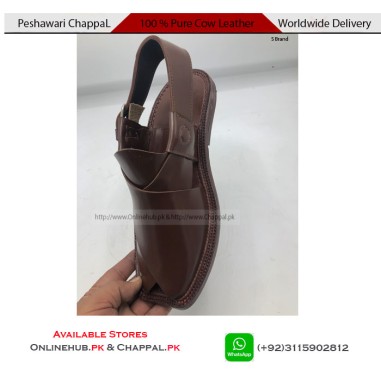 PAKHTOON CHAPPAL PESHAWARI CHAPAAL HANDMADE PURE LEATHER 