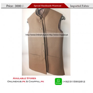 GENTS DESIGNER WAISTCOAT WITH REFINE STITCHING 